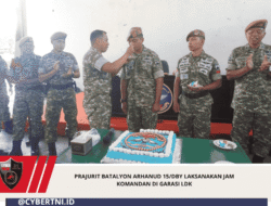Prajurit Batalyon Arhanud 15/DBY Laksanakan Jam Komandan di Garasi LDK