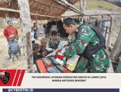 TNI Hadirkan Layanan Kesehatan Gratis di Lanny Jaya, Warga Antusias Berobat