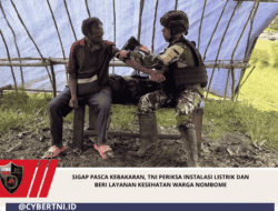 Sigap Pasca Kebakaran, TNI Periksa Instalasi Listrik dan Beri Layanan Kesehatan Warga Nombome