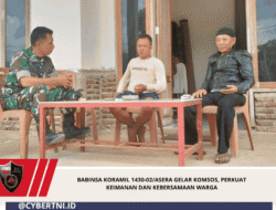 Babinsa Koramil 1430-02/Asera Gelar Komsos, Perkuat Keimanan dan Kebersamaan Warga