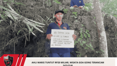 Ahli Waris Tuntut Rp20 Miliar, Wisata Goa Gong Terancam Ditutup
