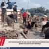 Antusiasme Kaum Ibu Ibu Dalam Mendukung Pembangunan Jembatan Garuda Kedungrejo 
