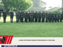 ACARA PELEPASAN PRAJURIT BEKANGDAM IX /UDAYANA