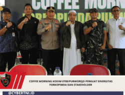 Coffee Morning Kodim 0708/Purworejo Perkuat Sinergitas Forkopimda dan Stakeholder
