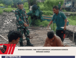 Babinsa Koramil 1406-10/Pitumpanua Laksanakan Komsos Bersama Warga