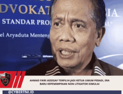 Ahmad Fikri Assegaf Terpilih Jadi Ketua Umum PERADI, Era Baru Kepemimpinan Non Litigator Dimulai