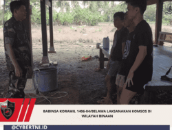 Babinsa Koramil 1406-04/Belawa Laksanakan Komsos di Wilayah Binaan