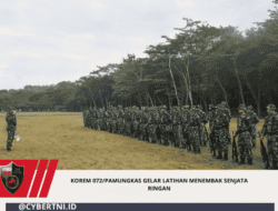 Korem 072/Pamungkas Gelar Latihan Menembak Senjata Ringan