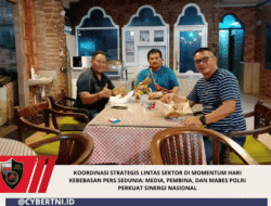 Koordinasi Strategis Lintas Sektor di Momentum Hari Kebebasan Pers Sedunia: Media, Pembina, dan Mabes Polri Perkuat Sinergi Nasional