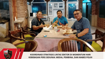 Koordinasi Strategis Lintas Sektor di Momentum Hari Kebebasan Pers Sedunia: Media, Pembina, dan Mabes Polri Perkuat Sinergi Nasional