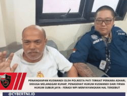 Penangkapan Kuswandi Oleh Polresta PATI Terkait Perkara Ashari, Diduga Melanggar KUHAP, Penasehat Hukum Kuswandi Dari Firma Hukum Subur Jaya – FERADI WPI Menyayangkan Hal Tersebut
