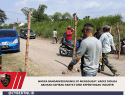Warga Bandarkedungmulyo Menggugat: Kades Diduga Abaikan Aspirasi Rakyat Demi Kepentingan Industri
