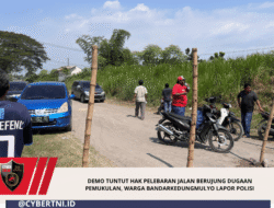 Demo Tuntut Hak Pelebaran Jalan Berujung Dugaan Pemukulan, Warga Bandarkedungmulyo Lapor Polisi