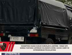Didampingi Kuasa Hukum SUBUR JAYA LAWFIRM – FERADI WPI, Warga Tuntang Laporkan Hilangnya Mobil Suzuki Carry ke Ditreskrimum Polda Jateng