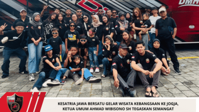 Kesatria Jawa Bersatu Gelar Wisata Kebangsaan ke Jogja, Ketua Umum Ahmad Wibisono SH Tegaskan Semangat Persaudaraan dan Persatuan Nusantara