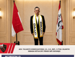Adv. Yulianto Kiswocahyono, S.E., S.H., BKP., C.FTAX. Dilantik Sebagai Ketua DPC FERADI WPI Sidoarjo