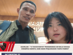 Sudirlam : “14 Tahun Rakyat Transmigrasi Air Balui Diduga Dirampas Haknya, Kami Akan Perjuangkan Tanpa Pamrih”