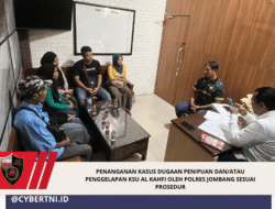 Penanganan Kasus Dugaan Penipuan dan/atau Penggelapan KSU Al Kahfi Oleh Polres Jombang Sesuai Prosedur