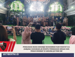 Pengusaha Muda Sidoarjo Muhammad Nur Hidayat S.H.(sarjana hukum)Gelar Resepsi Pernikahan Megah dan Penuh Khidmat di Gedung Jie Poek DW