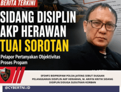 SP2HP2 Bidpropam Polda Jateng Sebut Dugaan Pelanggaran Disiplin AKP Herawan, M. Arifin Kritik Sidang Disiplin diduga Sudutkan Korban