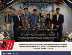 Kebahagiaan Menyelimuti Keluarga Besar Pimpinan Umum Redaksi Media CyberTNI.id, Putri Tercinta Resmi Menempuh Bahtera Rumah Tangga