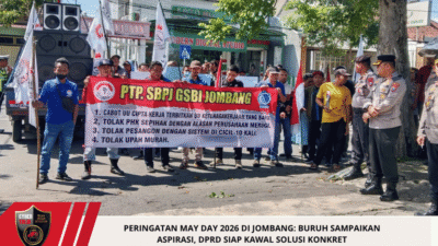 Peringatan May Day 2026 di Jombang: Buruh Sampaikan Aspirasi, DPRD Siap Kawal Solusi Konkret