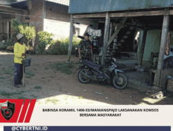Babinsa Koramil 1406-03/Maniangpajo Laksanakan Komsos Bersama Masyarakat