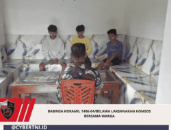 Babinsa Koramil 1406-04/Belawa Laksanakan Komsos Bersama Warga