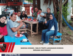 Babinsa Koramil 1406-01/Tempe Laksanakan Komsos Bersama Masyarakat