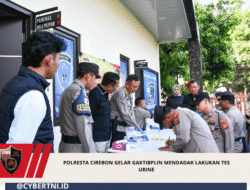 Polresta Cirebon Gelar GAKTIBPLIN  Mendadak Lakukan Tes Urine