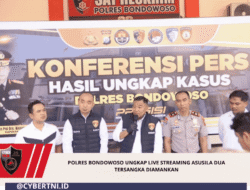 Polres Bondowoso Ungkap Live Streaming Asusila Dua Tersangka Diamankan