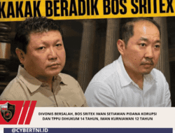 Divonis Bersalah, Bos Sritex Iwan Setiawan Pidana Korupsi dan TPPU Dihukum 14 Tahun, Iwan Kurniawan 12 Tahun