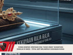 DUNIA GEMPAR: VERIFIKASI DNA “KUNCI EMAS” NUSANTARA DIMULAI DI SWISS – TOTAL ASET MELAMPAUI CADANGAN DUNIA 