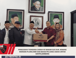 Pengusaha Tionghoa Ziarah ke Makam Gus Dur, Kenang Warisan Pluralisme dan Bahas Peluang Usaha untuk Santri Jombang