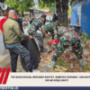 TNI MANUNGGAL BERSAMA RAKYAT, BABINSA KORAMIL 1404-04/PALETEANG GELAR KERJA BAKTI