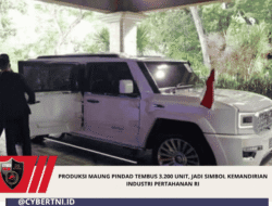 Produksi Maung Pindad Tembus 3.200 Unit, Jadi Simbol Kemandirian Industri Pertahanan RI