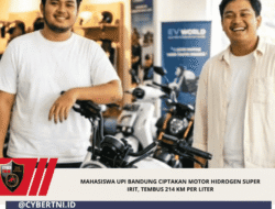 Mahasiswa UPI Bandung Ciptakan Motor Hidrogen Super Irit, Tembus 214 KM per Liter