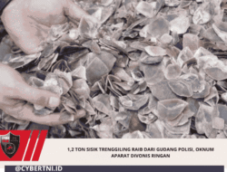 1,2 Ton Sisik Trenggiling Raib dari Gudang Polisi, Oknum Aparat Divonis Ringan