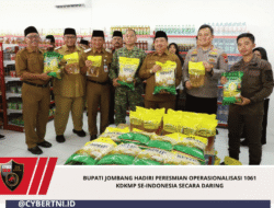 Bupati Jombang Hadiri Peresmian Operasionalisasi 1061 KDKMP se-Indonesia Secara Daring