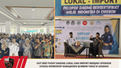 UUT BEEF Pusat Daging Lokal dan Import menjadi Sponsor Utama Workshop Manajemen Qurban yang di adakan JULEHA DPD Kota dan Kabupaten di UMC Watu belah