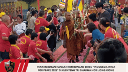 Penyambutan Hangat Rombongan Biksu “Indonesia Walk For Peace 2026” di Klenteng Tri Dharma Hok Liong Kiong Jombang Berlangsung Khidmat dan Penuh Toleransi