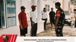 Babinsa Koramil 1406-04/Belawa Laksanakan Komsos Bersama Masyarakat