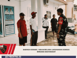 Babinsa Koramil 1406-04/Belawa Laksanakan Komsos Bersama Masyarakat