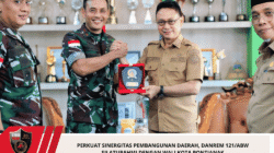 Perkuat Sinergitas Pembangunan Daerah, Danrem 121/Abw Silaturahmi dengan Wali Kota Pontianak