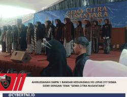 Ahirussanah SMPN 1 Bandar Kedungmulyo Lepas 217 Siswa Siswi dengan Tema “Gema Citra Nusantara”