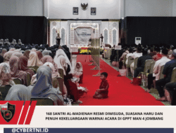 168 Santri Al-MADIENAH Resmi Diwisuda, Suasana Haru dan Penuh Kekeluargaan Warnai Acara di GPPT MAN 4 Jombang