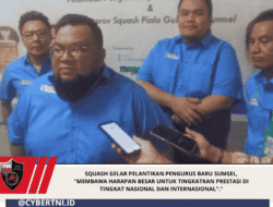 SQUASH Gelar Pelantikan Pengurus Baru Sumsel, “Membawa Harapan Besar Untuk Tingkatkan Prestasi Di Tingkat Nasional Dan Internasional”