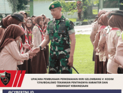Upacara Pembukaan Perkemahan KKRI Gelombang V: Kodim 1316/Boalemo Tekankan Pentingnya Karakter dan Semangat Kebangsaan   