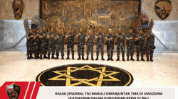 KASAD Jenderal TNI Maruli Simanjuntak Tiba di Makodam IX/Udayana dalam Kunjungan Kerja di Bali