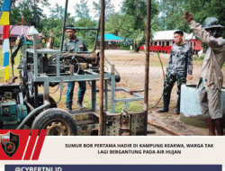 Sumur Bor Pertama Hadir di Kampung Keakwa, Warga Tak Lagi Bergantung pada Air Hujan